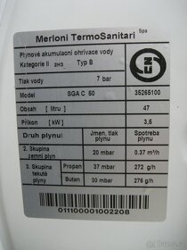 Zásobníkový plynový ohřívač vody - 4