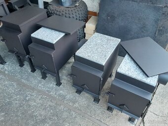 Topeniště k udírně s kamenem - 4