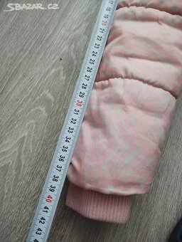 Dívčí zimní bunda (vel. 110 + 116), dvojčata - 4