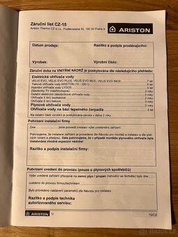 Zásobník teplé vody - 4