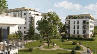 Prodej bytu 3+kk s lodžii a předzahrádkou, 93,74 m2, Mírová, - 4