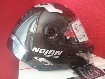 Přilba Nolan X-804 RS Ultra Carbon Silver Edition - 4