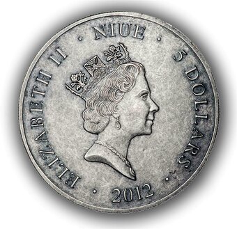 Stříbrné mince Napoleon a Kutuzov 2x2oz, 2012 ANTIQUE FINISH - 4