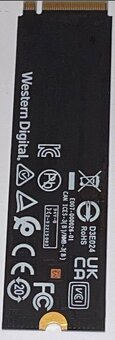 WD Black SN770 500GB SSD M.2 NVMe, záruka do 12/2027 - 4