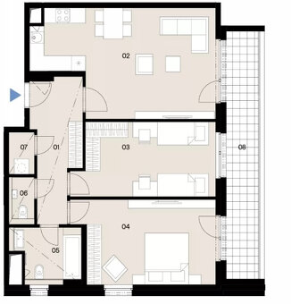 Prodej DB 3+kk 82,4 m2 - 4