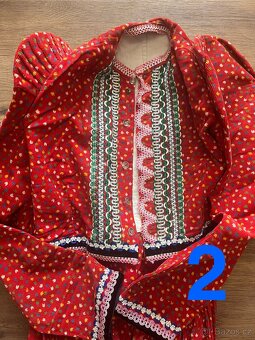 Chodský kroj-šaty s jupkou - 4