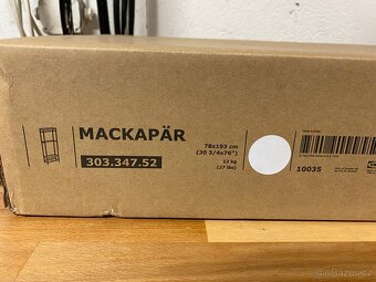 IKEA MACKAPÄR - šatní stojan, věšák, bílý - 4