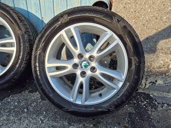 ALU+Pneu Original Škoda R16 5x100 ET 43 6,5J 205/55 DOT 1921 - 4