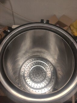 Parní sterilizační autokláv 25l na houby s termostatem - 4