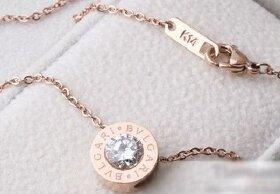 Náhrdelník Bvlgari se zirkonem - 4