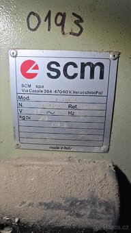 Spodní frézka SCM T110A a podavač TOS MW102 - 4