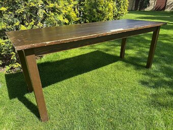 Židle TON, masivní stoly a lavice ze smrkového dřeva - 4