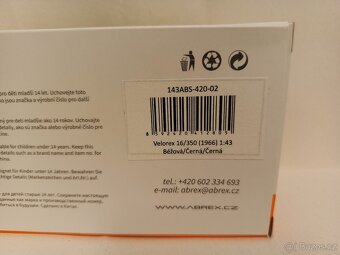 Model 1:43 Velorex 350/16, Abrex - 4