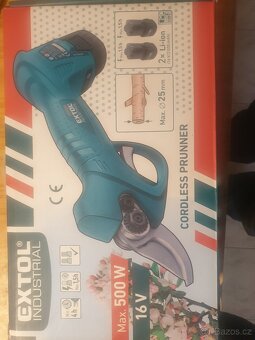 Bateriové zahradní nůžky - 4