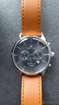Pánské hodinky Bentime kožený pásek - 4