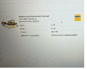 Hydraulický třetí bod Walterscheid 395205132 - 4