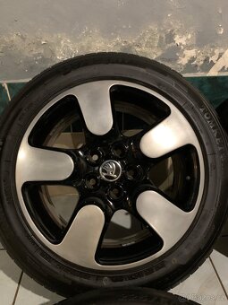 Alu kola Škoda R17 5X112 LETNÍ PNEU 225/50 R17 PROTEUS - 4