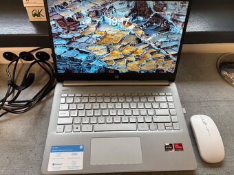 Notebook HP 14s-fq1810nc (89A01EA) stříbrný - 4