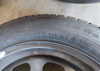 Zimni pneu 195/60/16 Continental demont - 2ks - 4