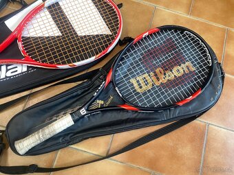 tenisová raketa Wilson a Babolat - 4