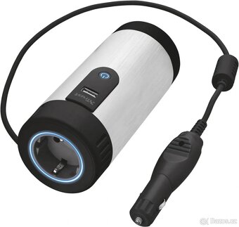 230V zásuvka v autě - Nabíječka do auta 12V na 230V - 4