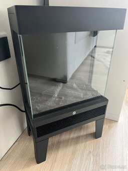 LUCCA elektrický krb, 650/1300W, 240V/50Hz, 508x310x180mm - 4