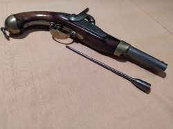 Francouzská jezdecká pistole 1822 T - 4