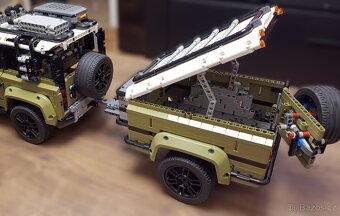 Lego Technic PŘÍVĚS pro set 42110 Defender - návod (MOC) - 4