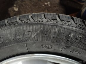 ALU kola r15 včetně pneu - 4