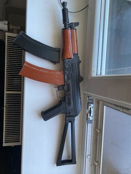 Airsoftová zbraň AKS 74 UN - celokov, dřevo (CM.035A G55) - 4