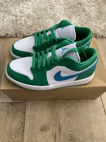 Jodan 1 Low Lucky Green Aquatone - 4