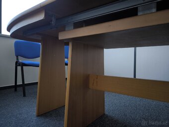 Jídelní - jednací stůl rozkladaci 150 až 285cm - zachovaly - 4