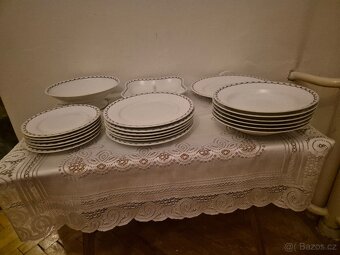 Porcelánová sada po babičce HC Chodau - 22 kusů - 4