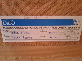 Obrazy olejomalba Pavel Vacek 2 ks - 4