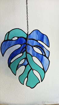 Vitrážový List Monstera - 4