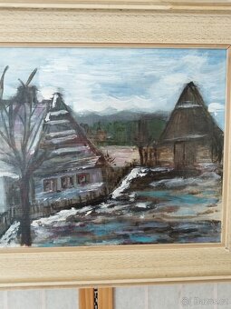 obraz JARNÍ TÁNÍ, olej, sign. František EMLER - 4