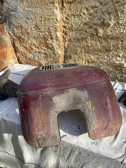 Prodám krycí plech Jawa 250 pěkný zachovalý - 4