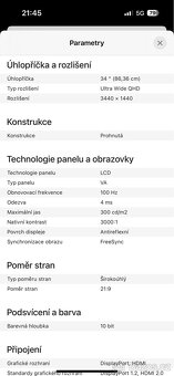 34" MSI PRO MP341CQ 100Hz - 4