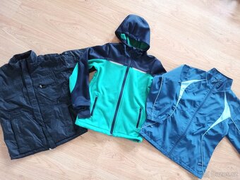 Bundy přechodové chlapecké od vel.122-140 - 4