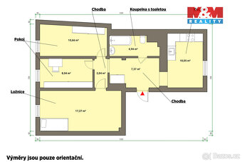 Prodej bytu 3+1, 61 m², Aš, ul. Kamenná - 4