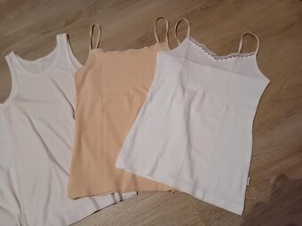 BAVLNĚNÁ DÍVČÍ SPODNÍ TÍLKA - vel.152/158 - 4