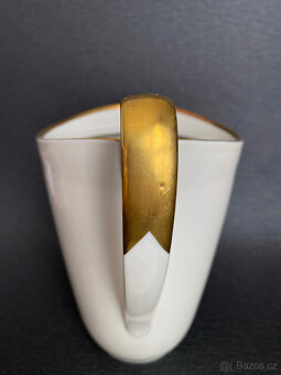 Starožitná porcelánová konvice Ivory, Zeh Scherzer - 4
