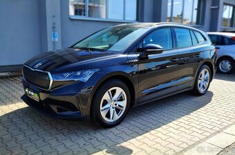 ŠKODA ENYAQ IV 60 132KW, 2021, KAMERA, TAŽNÉ, STK, 1.M, DPH - 4