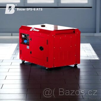 Nouzový generátor Bauer GFS-6 ATS elektrocentrála - 4