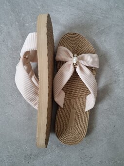 Nové dámské letní nazouvaky elegantní vel 40 - 4