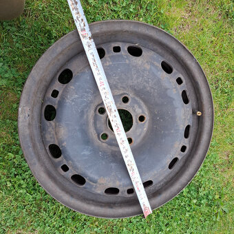 OCELOVÉ DISKY ŠKODA FABIA 6Jx15", 5x100, ET43 - 4