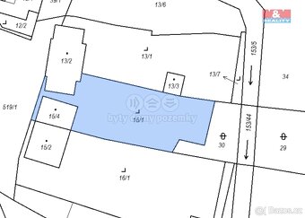 Prodej zahrady, 1031 m², Děčany - 4
