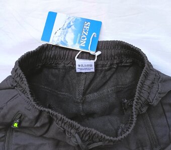 nové SOFTSHELLOVÉ KALHOTY s fleecem - 10-11 let, 146 cm - 4