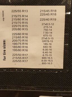 Zimní pneu 215/70R15 98T Tracmax sada + zdarma řetězy - 4