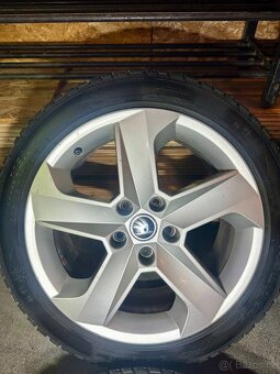 ALU Kola ŠKODA 5x112 R17 DORADO Zimní Pneu 225/45/17 - 4
